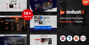 Industo – Industrial Industry & Factory WordPress