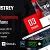 Industrey – Industry & Engineer WordPress Theme + RTL
