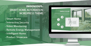 Ingenious – Smart Home Automation WordPress Theme