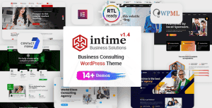 Intime – Business Consulting WordPress Theme