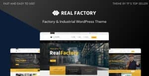 Real Factory – Construction WordPress