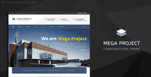 Mega Project – Construction WordPress