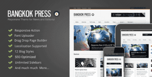Bangkok Press – Responsive, News & Editorial WordPress