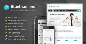 Blue Diamond – Responsive Corporate WordPress