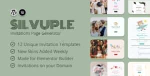 Silvuple – Online Invitations Maker (Addon For Elementor)