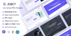 Jobcy – Job Board HTML Template