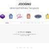 Joognu – Minimal Portfolio Template