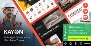 Kayon – Building & Construction WordPress Theme