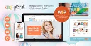 Kids Planet – Children Kindergarten and Playgroup WordPress Theme