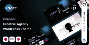 Knost – Creative Agency & Portfolio WordPress Theme