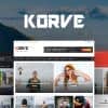 Korve – Personal Blogger Template