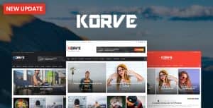 Korve – Personal Blogger Template