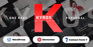 Kyros – Personal Portfolio CV Resume Theme