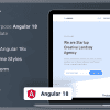 Landsay – Angular 18 Landing Page Template