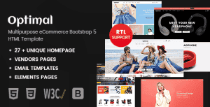 Optimal – eCommerce HTML Template