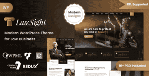 Lawsight – Law & Lawyer WordPress