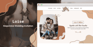 Loise – Responsive Wedding Invitation