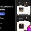 Lyzo – Law Firm & Attorney Bootstrap 5 Template