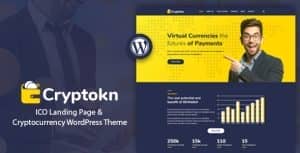 Cryptokn – ICO Landing Page & Cryptocurrency WordPress Theme