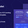 BitWallet – Cryptocurrency ICO Landing Page HTML Template