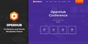 OpenHub – A Stylish Events & Conference Theme