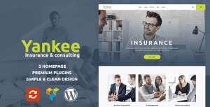 Yankee – Insurance & Consulting WordPress Theme