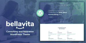 Bellavita – Insurance & Finance WordPress Theme