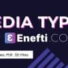 Media Types For Enefti NFT Marketplace Core (Addon)