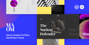 Mamo – Creative Portfolio / Multipurpose WordPress Theme