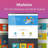 Marketer – SEO, Online Marketing, Social Media WordPress Theme