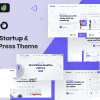 Evalo – Minimal SaaS Startup & Agency WordPress Theme