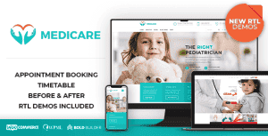 Medicare – Doctor, Medical & Healthcare WordPress Theme