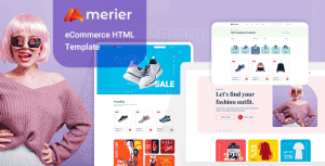Merier – Fashion Bootstrap eCommerce Template