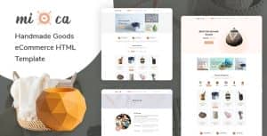 Mioca – Handmade Goods eCommerce HTML Template