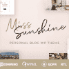 Miss Sunshine – Women Lifestyle Blog WordPress Theme