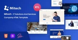 Mitech – IT Solutions And Services Company HTML Template