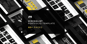 MOT – Minimalist Portfolio Template