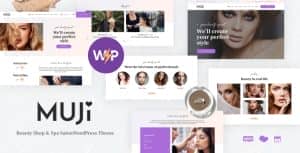 Muji | Beauty Shop & Spa Salon WordPress Theme