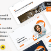 Muvico – Tailwind CSS Personal Portfolio Template