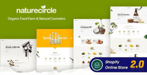 Naturecircle – Fresh Organic Food Store Shopify Theme