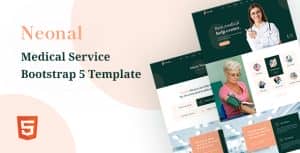 Neonal – Medical Service Bootstrap 5 Template