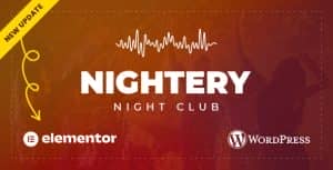Nightery – Night Club WordPress Theme