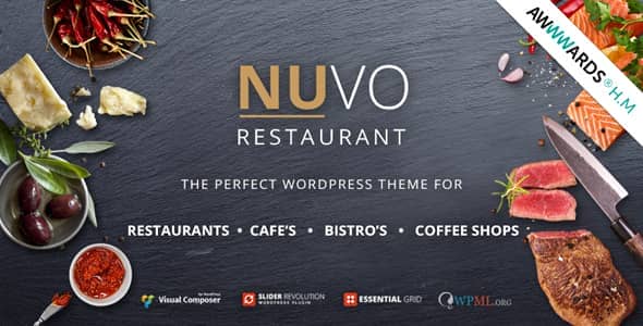 NUVO – Cafe & Restaurant WordPress Theme NUVO – Cafe & Restaurant WordPress Theme