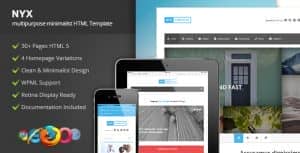 NYX – Multipurpose HTML Template