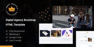 Obero – Digital Agency Bootstrap HTML Template