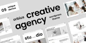Orbius – Creative Agency and Portfolio Theme