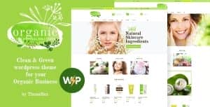 Organic Beauty – Cosmetics Store WordPress Theme