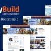 House Builder Website Template HTML Version – OxyBuild