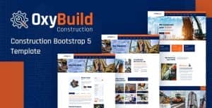 House Builder Website Template HTML Version – OxyBuild