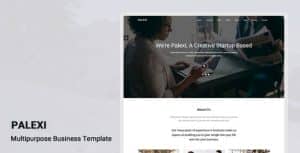 Palexi – One Page HTML5 Template